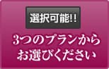 選択可能!!3つのプランからお選びください