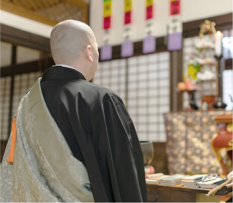 お坊さんの画像