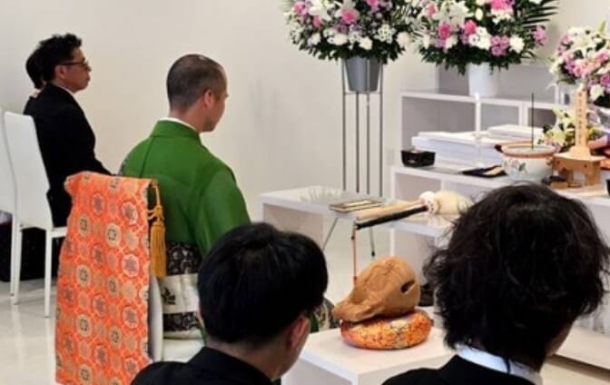 家族葬エコノミープランの葬儀の様子