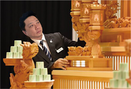 設営スタッフの画像