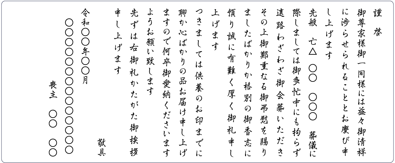 K-04(仏式、法要名無・戒名無・追伸分中有)