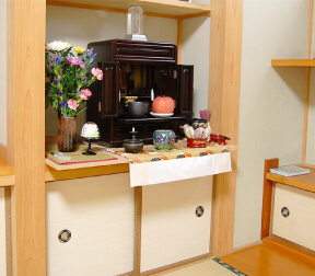 位牌・仏壇準備